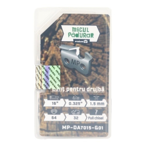 Lant Micul Padurar, 16in .325in 1.5mm 64P 32D full-chisel