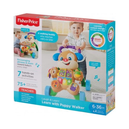 Antemergator interactiv Catelus, limba romana, Fisher Price