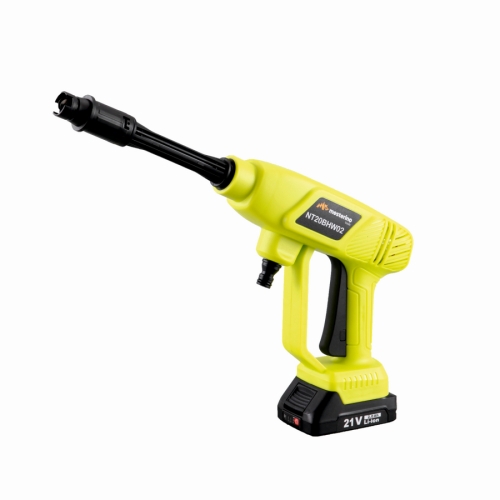 Aparat de spalat cu presiune pe acumulator MESTERINO TOOLS NT20BHW02, putere 300W, debit 5 l/min, presiune 24 bari, acumulator 2A / 21V, lungime furtun 5 m