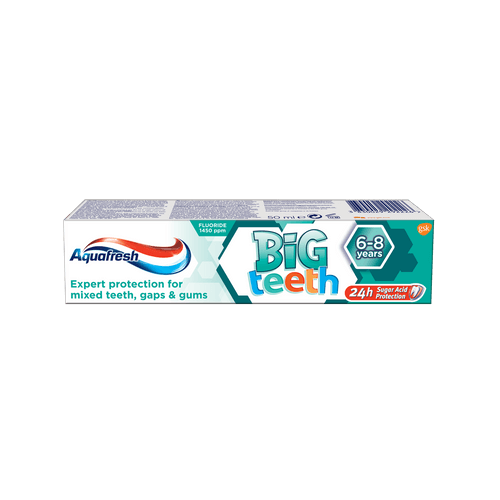 Aquafresh My Big Teeth pasta de dinti (6-8 ani), 50 mlpe grupdzc.ro✅. Descopera gama copleta de produse la oferte speciale✅!