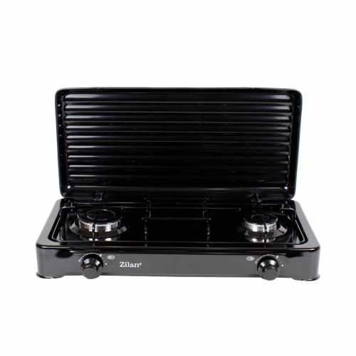 Aragaz 2 ochiuri, alimentare butelie, negru, Zilan