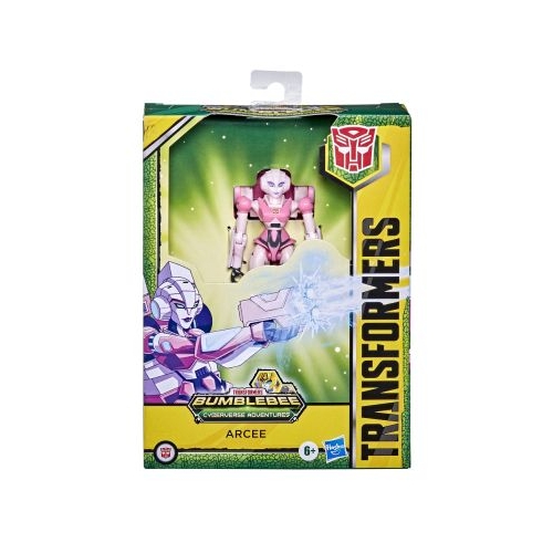 Figurina robot vehicul Cyberverse deluxe Arcee, Transformers