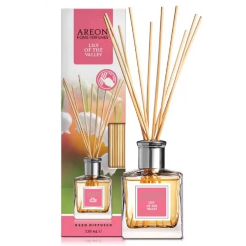 Odorizant camera cu betisoare Lily Of The Valley, 150 ml - Areon Home Parfumes