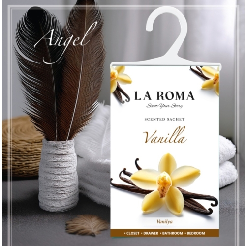 Odorizant de dulap, saculet parfumat Vanilie, 26 g, La Roma