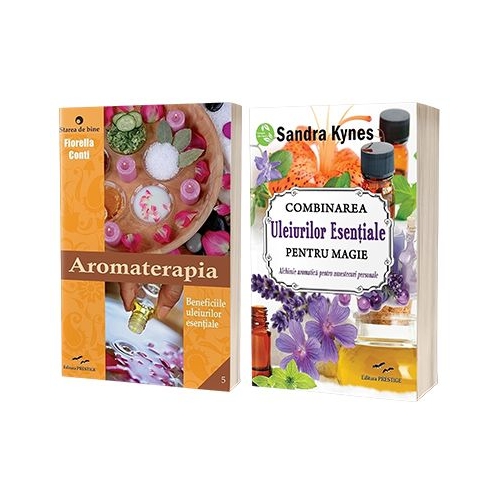 Pachet 2 carti Starea de bine - Uleiuri esentiale si Aromoterapia