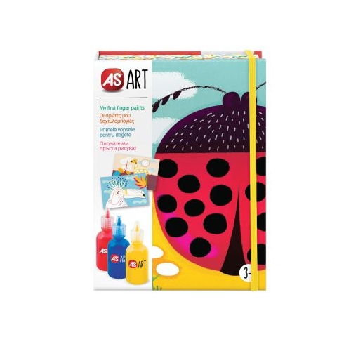 Set de pictura As Art Primele Creatii cu Degetele, As games