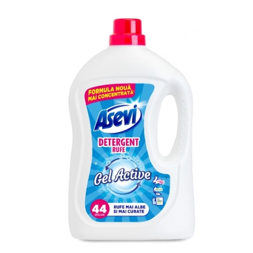 Detergent pentru rufe Gel Active 44D 2.4 L, Asevi
