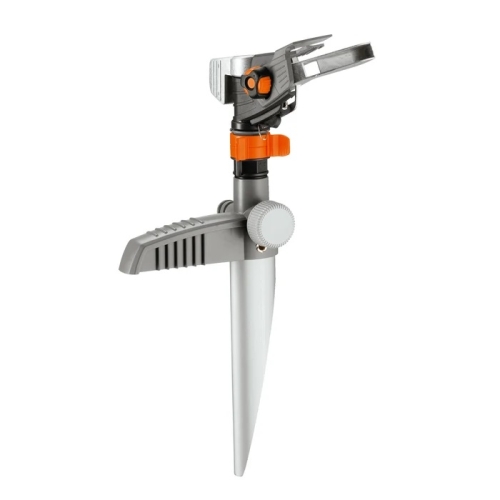 Aspersor, pulsator cu spin, plastic, reglabil 25 - 360 grade, Gardena