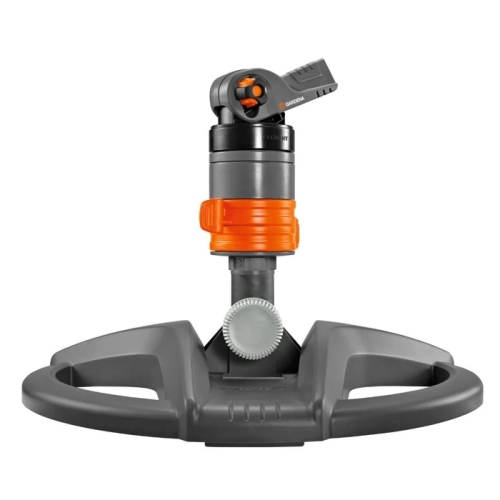 Aspersor circular, cu stativ, plastic, 2 - 4 bar, raza reglabila 5 - 12 m, reglabil 20 - 360 grade, Gardena Turbo 