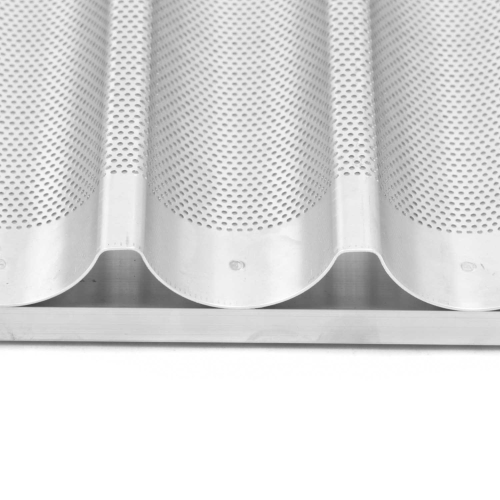 Tava perforata pentru baghete, aluminiu