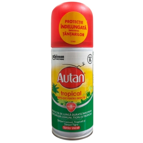Spray impotriva tantarilor, 100 ml, Autan Tropical