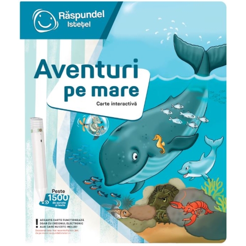 Raspundel Istetel carte interactiva Aventuri pe mare