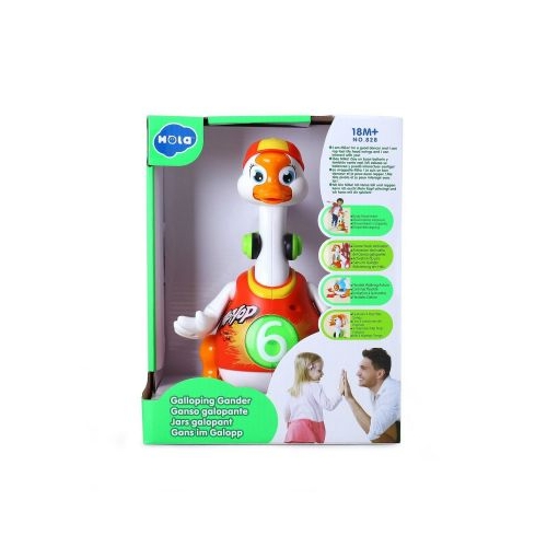 Ratoiul dansator cu rosu lumini si melodii, Hola