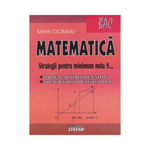 Matematica. Strategii pentru minimum nota 8 - Mihai Ciobanu
