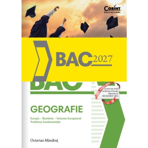 Bacalaureat 2020 Geografie - Octavian Mandrut, editura Corint