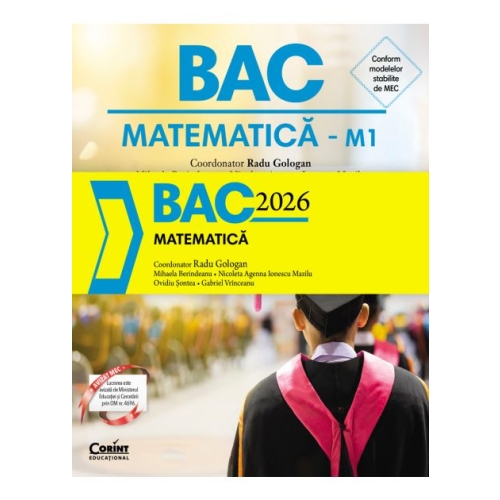 Bacalaureat 2023 Matematica - Coordonator Radu Gologan