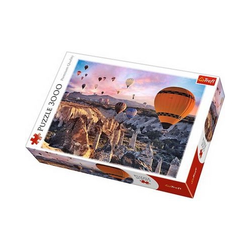 Puzzle in aer cu balonul, Trefl