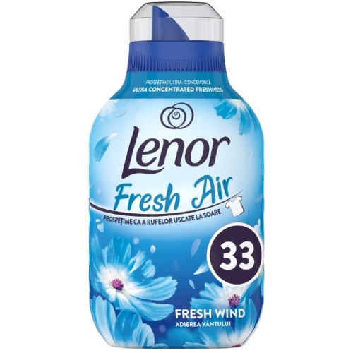 Balsam de rufe 33 spalari, 462 ml, Lenor - Fresh Air Fresh Wind