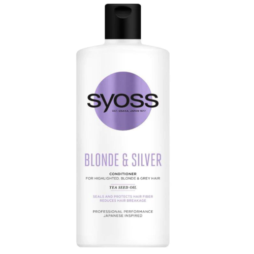Balsam Blonde & Silver, 440 ml, Syoss