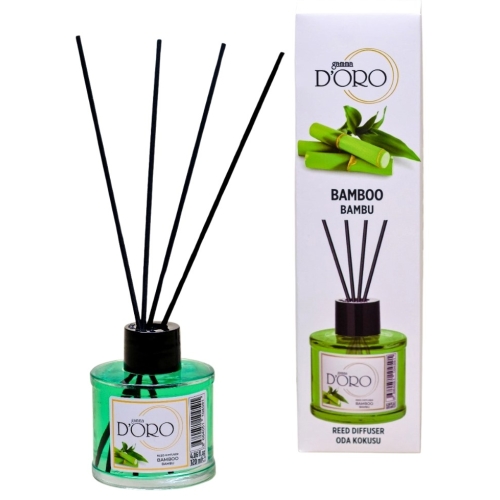 Odorizant camera cu betisoare aroma de Bambus, 120 ml, Gamma D'ORO	