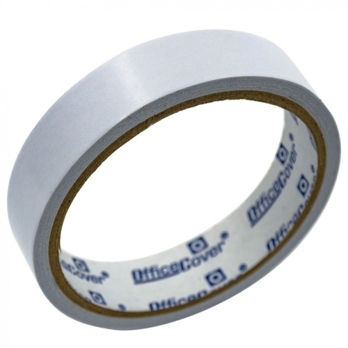 Banda dublu adeziva Office-Cover, 20mm x 7m, transparent, acrilic