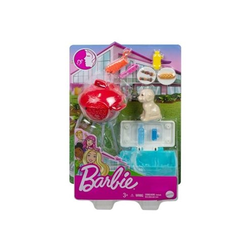 Set mobilier exterior, gratar cu accesorii, Barbie