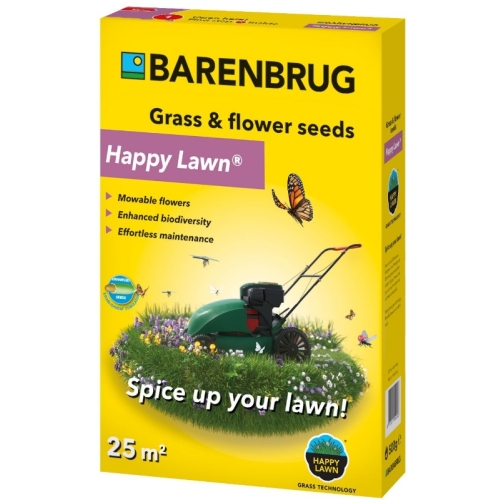 Seminte gazon cu flori Happy Lawn, 500 g, Barenbrug