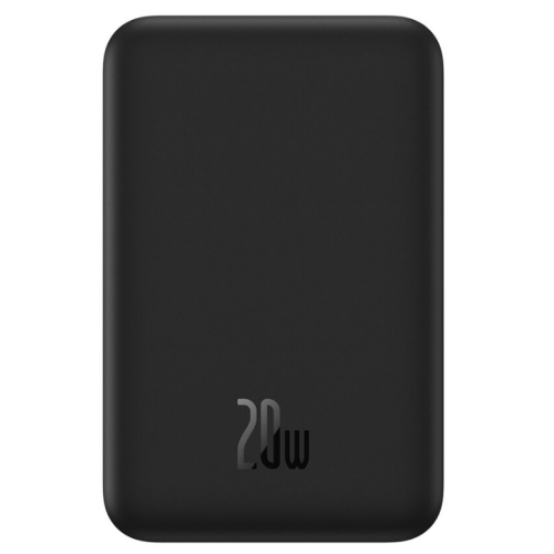 Baterie externa Baseus Magnetic Mini Wireless, 20000mAh, Incarcare rapida, 20W, cablu USB-C inclus Negru
