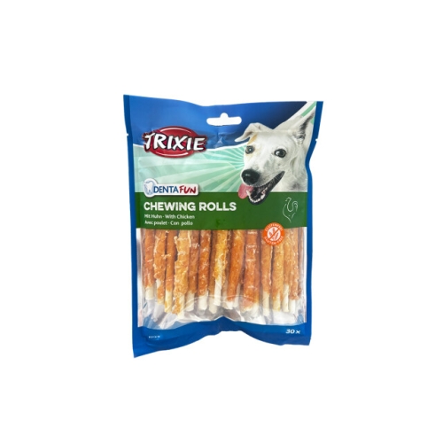 Recompense Pentru Caini, Denta Fun, Rulouri Cu Pui, 30 buc/ 12 cm/240 g 31378