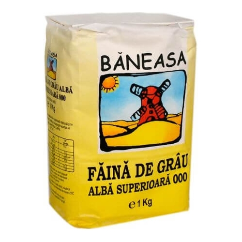 Baneasa Faina de Grau Alba Superioara 000, 1 KGpe grupdzc.ro✅. Descopera gama copleta de produse la oferte speciale✅!