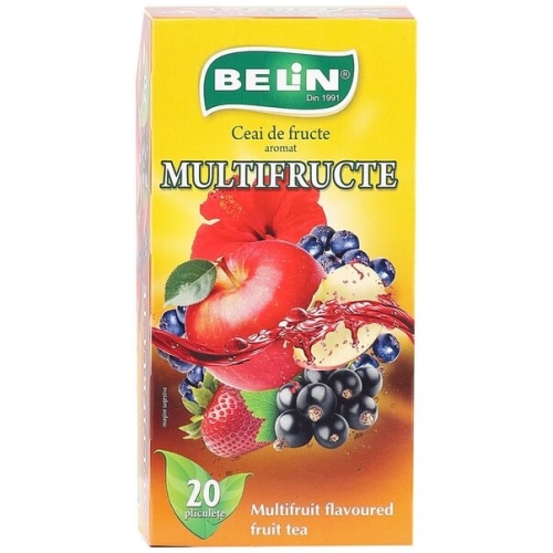 Belin Ceai de Fructe aromat Multifructe, 40 gpe grupdzc.ro✅. Descopera gama copleta de produse la oferte speciale✅!