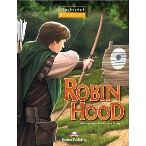 Benzi desenate Robin Hood DVD - Jenny Dooley, EXPRESS PUBLISHING, Legende si basme pentru copii in engleza