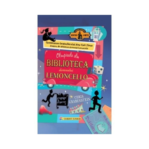 Olimpiada din Biblioteca Domnului Lemoncello. Seria Lemoncello, volumul 2 - Chris Grabenstein, editura Corint