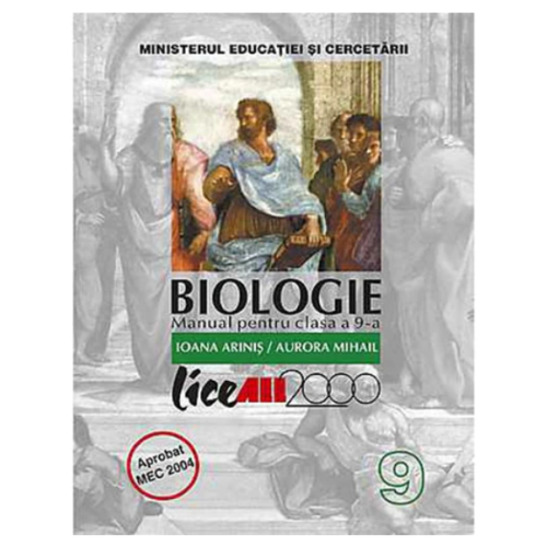 Biologie. Manual pentru clasa a 9-a - Ioana Arinis Biologie Clasa 9 All grupdzc