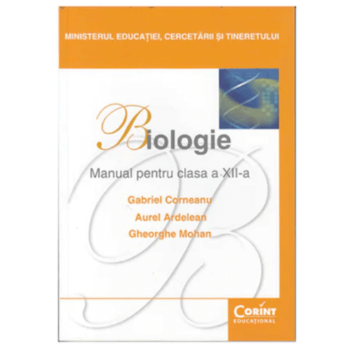 Manual biologie clasa a XII-a - Gabriel Corneanu, editura Corint