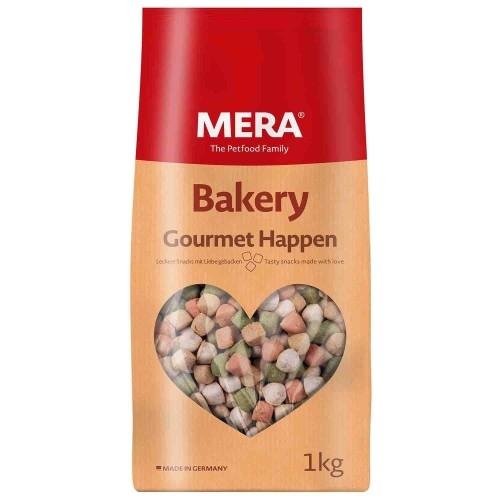 Biscuiti pentru caini Gourmet Happen, 1 Kg, Mera