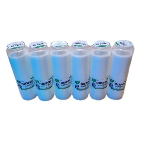 Set 6 bucati Rezerva Candela Bispol WO8, 8 zile, Alb