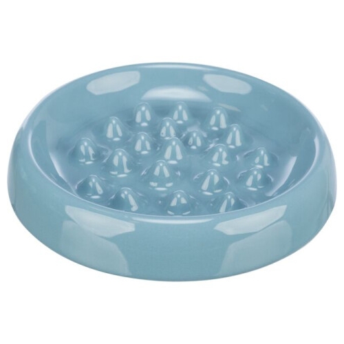 Bol Ceramic pentru Hranire Lenta, 0.25 l, 18 cm, Diferite Culori, 24800