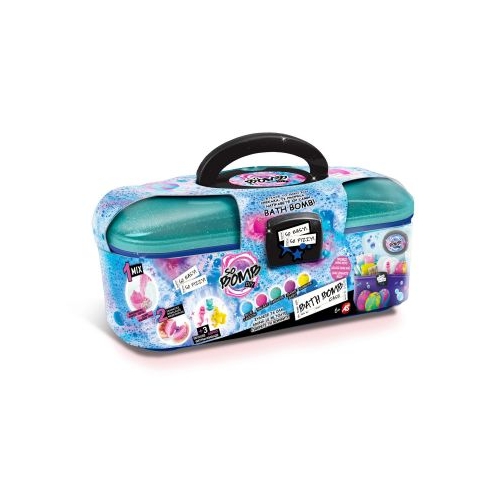 Valiza cu bombite spumante si decoratiuni pentru baie