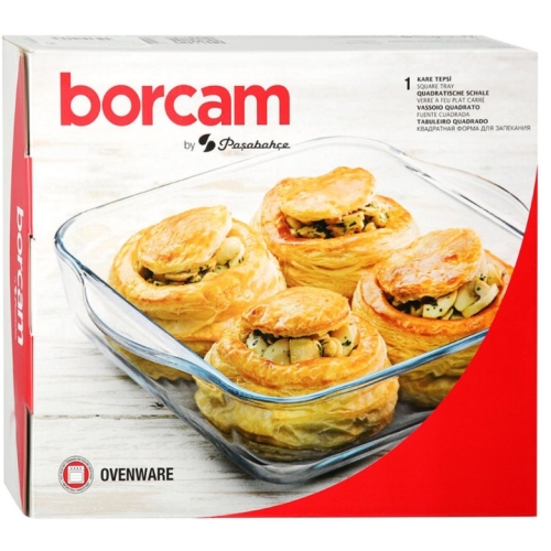 BORCAM VAS TERMOREZISTENT DREPTUNGHIULAR 59034