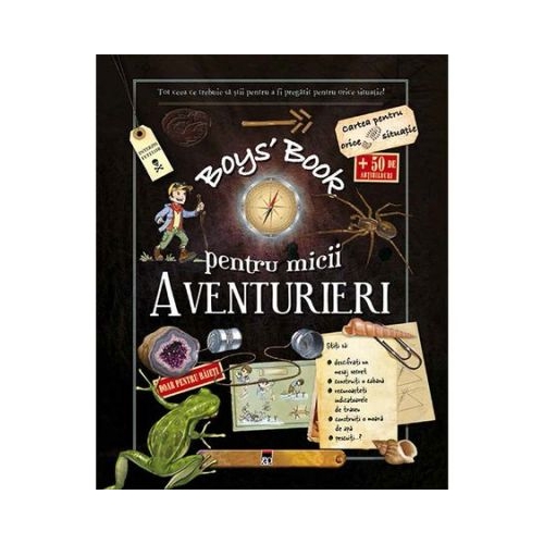 Boy's book pentru micii aventurieri - Michele Lecreux