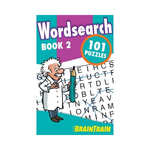 BrainTrain. Wordsearch 101 Puzzles. Book 2