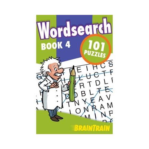 BrainTrain. Wordsearch 101 Puzzles. Book 4