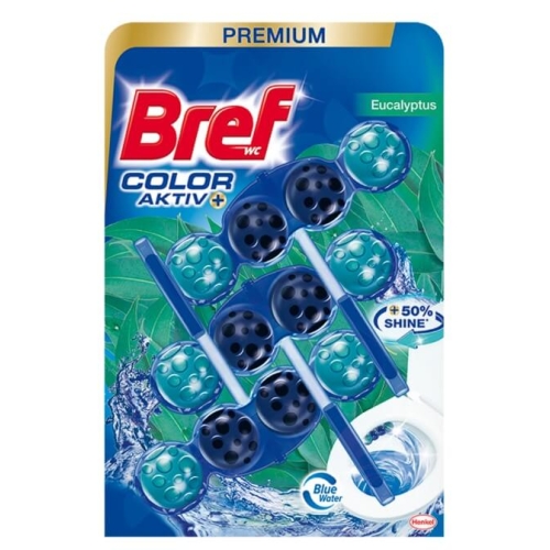 Bref Color aktiv, Eucalyptus 3x50 g