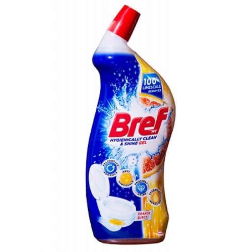 Bref WC gel fresh orange burst, 700 mlpe grupdzc.ro✅. Descopera gama copleta de produse la oferte speciale✅!