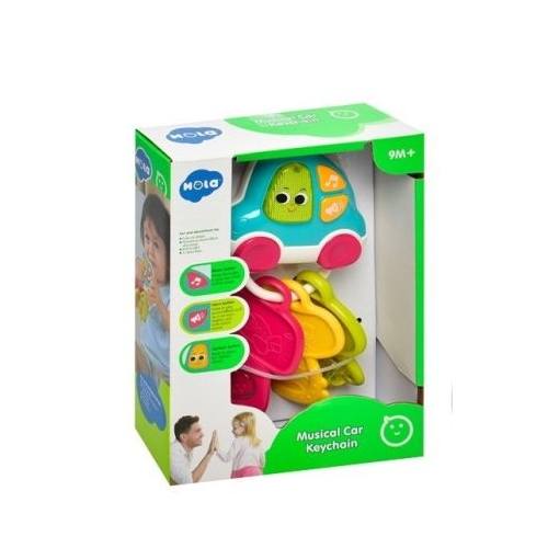Breloc in forma de masinuta cu chei, Hola