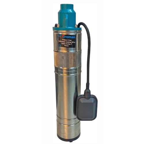 Pompa apa tun cu plutitor Broman 1,1 kW, 110 m  4QGD-1.1F