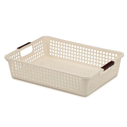 Cos pentru fructe -culoare bej