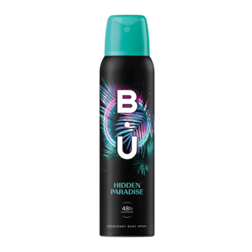Deodorant spray BU Hidden Paradise, Femei, 150 ml