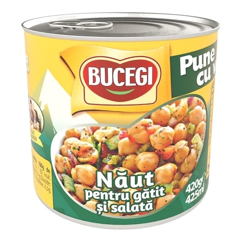 Bucegi Naut de gatit si salata, 420 g